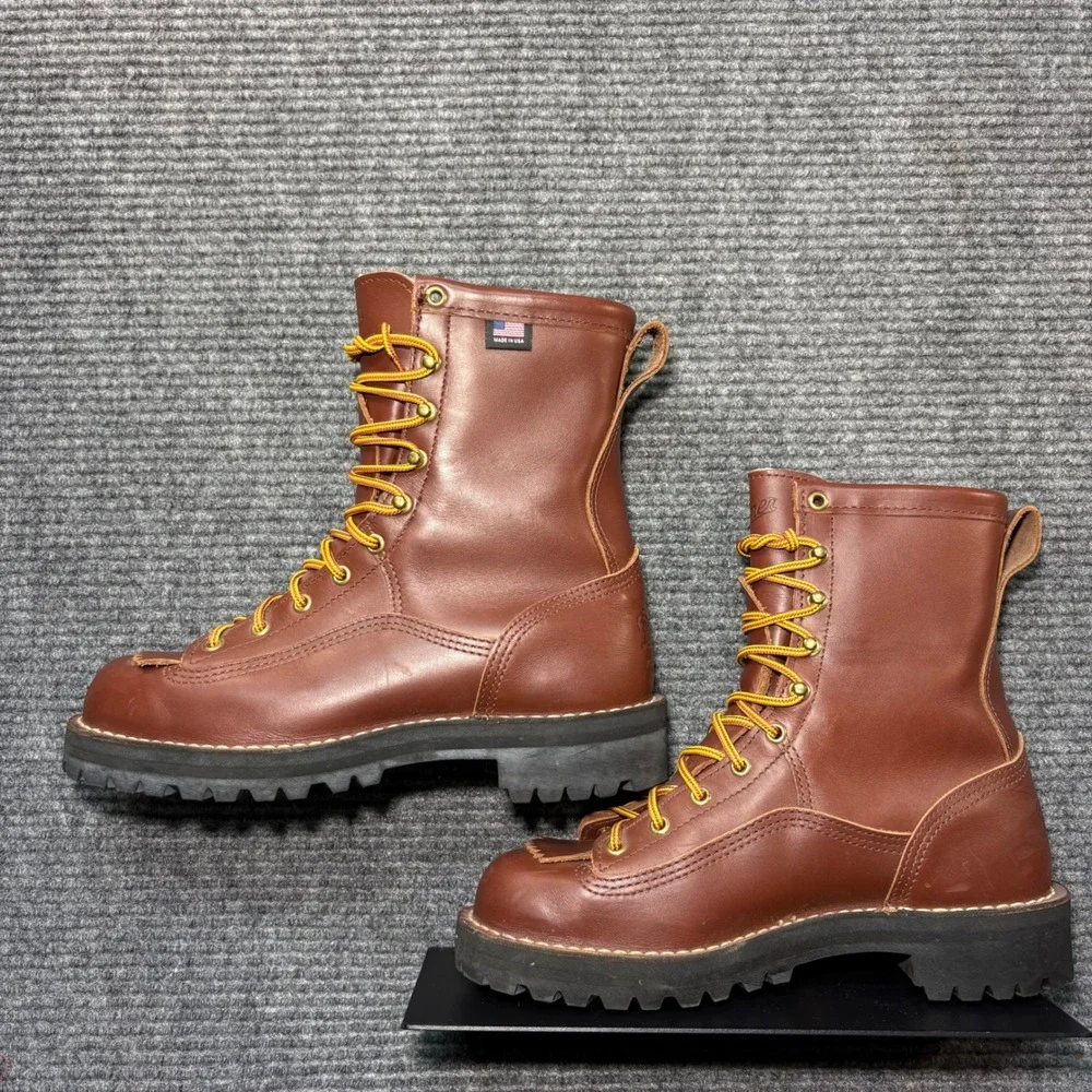 Danner Rain Forest Brown 2 10800 Mens 8 D Gore-Tex 200G Insulated Work Boots USA